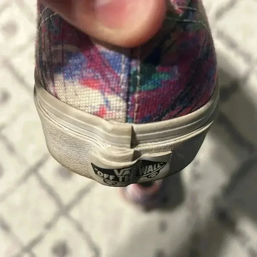 Vans Women Size 8 (Men size 6.5) Multi Color